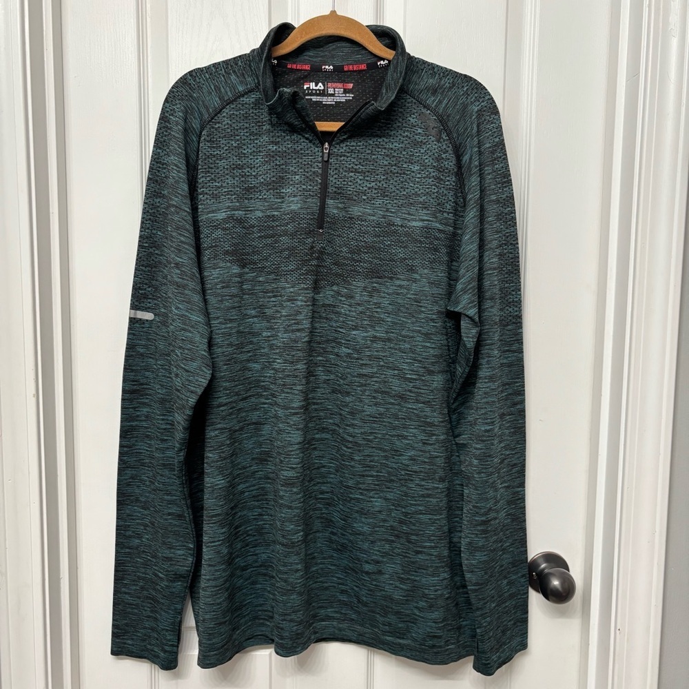 Quarter Zip Pullover | Men’s XXL | Performance Activewear | FILA Sport
